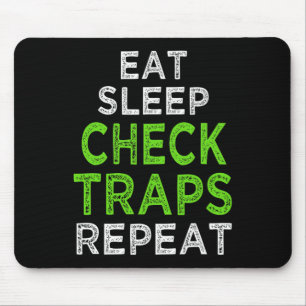 Funny Trapping Furbearer Hunting  Mouse Mat