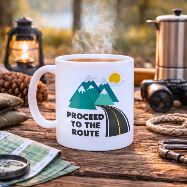 Funny Travel Adventure Coffee Mug (Creator Uploaded)