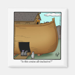 Funny Travel Humour Magnet Gift