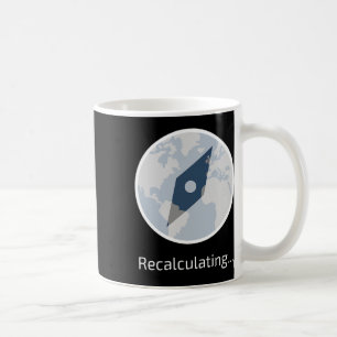 Funny Travel Icon For Travelling Hiking Or Camping Coffee Mug