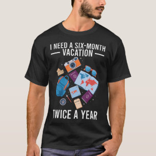 Funny Travel Souvenirs Graphic Camera Passport Tra T-Shirt