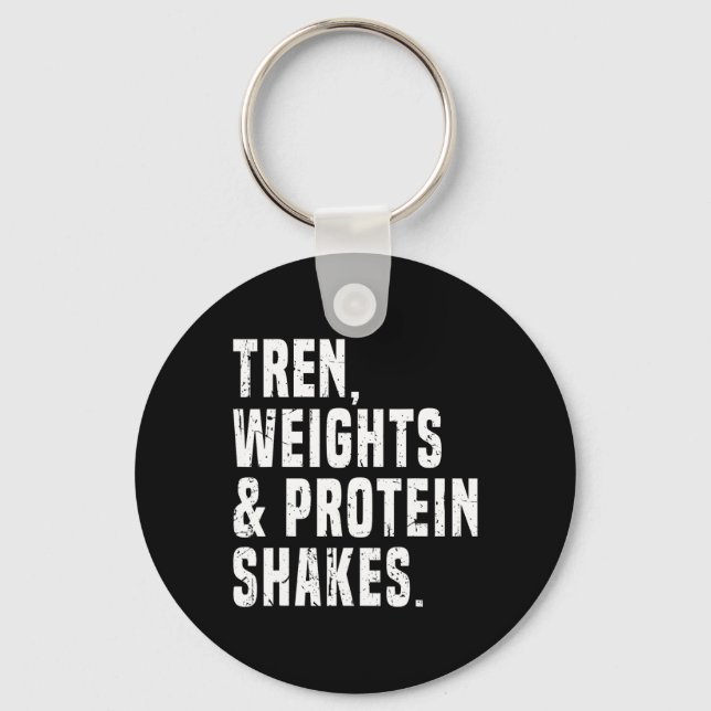 Funny Trenbolone  Key Ring (Front)