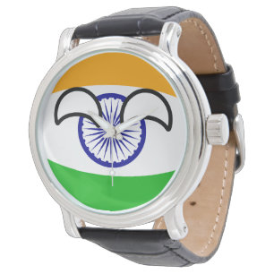 Funny Trending Geeky India Countryball Watch