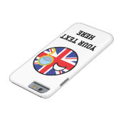 Funny Trending Geeky United Kingdom Countryball Case-Mate iPhone Case (Bottom)