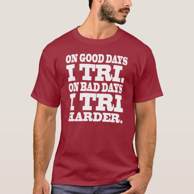 Funny Triathlon T-Shirt (Front)