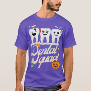Funny Trick Or Teeth Denstist Halloween Costume De T-Shirt