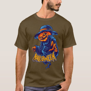 Funny Trick Or Treat Halloween Pumpkin (2)2914 T-Shirt