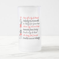 Funny Trini Description 3 Frosted Mug