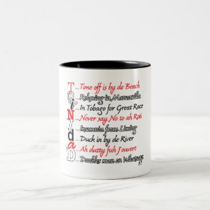 Funny Trini Description 3 Souvenir Mug