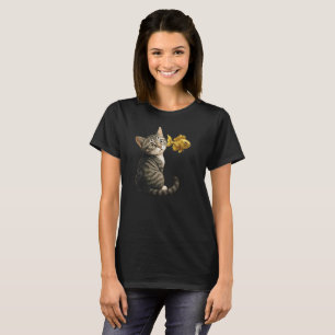 Funny Trippy Cat T-Shirt