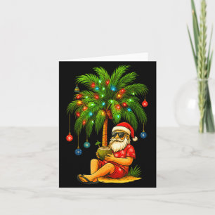 Funny Trocal Santa Christmas Tree For Men Women Ki Card