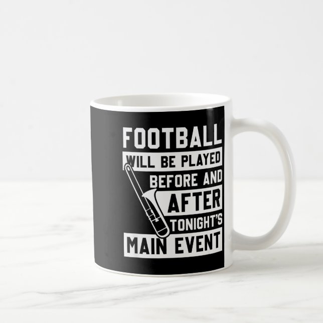 Funny Trombone Player Marching Band  Coffee Mug (Right)