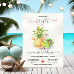 Funny Tropical Christmas Cocktail Party Invitation<br><div class="desc">Witty and humourous "Making spirits bright" Tropical cocktail party invitation. Features a green cocktail with mistletoe and candy cane and a pineapple with christmas ornaments.. All wording can be changed to fit you needs. Simple and clean design. All wording can be changed! To make more changes go to Personalise this...</div>