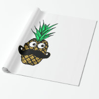 Funny Tropical Pineapple with Googly Eyes