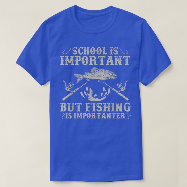 Funny Trout Fishing Fan Graphic Kids Girls Boys Fi T-Shirt (Design Front)