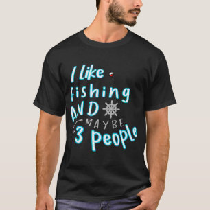 Funny Trout Fishing Quote - Vintage Style Banner T-Shirt