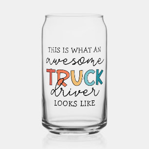 Funny Truck Driver   Awesome Tow Truck Driver Can Glass