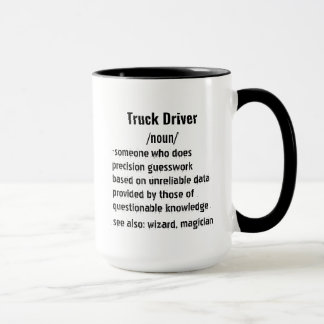 Funny Truck Driver Definition gifts for men women Mug