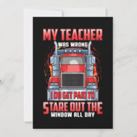 Funny Truck Drivers Art Gift For Truckers And Men.
