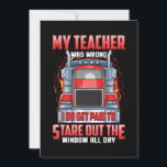 Funny Truck Drivers Art Gift For Truckers And Men. Save The Date<br><div class="desc">Funny Truck Drivers Perfect for: Wedding Gifts, Family Vacations, Camping Trips, Great for company to gives away, Milestone Birthdays, Bachelor parties, Bachelorette parties, Family reunions, Holidays Makes a great dad gift, father's day gift, dad birthday gift, husband gift, dad Christmas gift, or gift for you if you're a proud dad...</div>