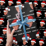 Funny Trump 2024 Make Christmas Great Again  Wrapping Paper<br><div class="desc">Funny Trump 2024 Make Christmas Great Again</div>