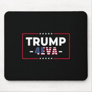 Funny Trump 4eva Forever Women 47th American Suppo Mouse Mat