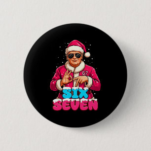 Funny Trump 67 Meme Costume Six Seven Christmas Sa 6 Cm Round Badge