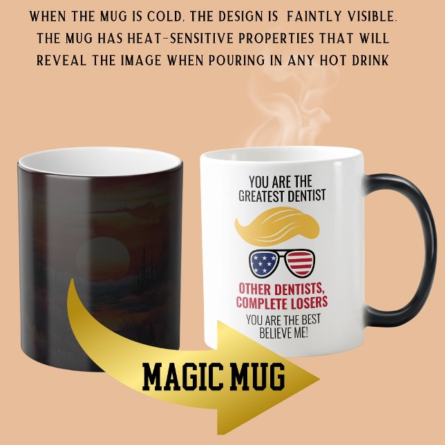 Funny Trump Best Dentist Magic Mug (Creator Uploaded)