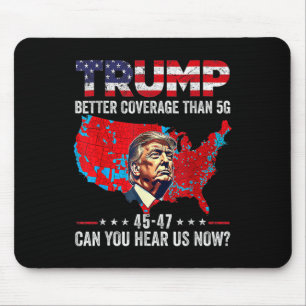 Funny Trump Better Coverage Trump Inauguration Day Mouse Mat