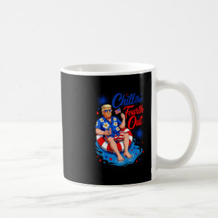 Funny Trump Chill The Fourth Out Coffee Mug