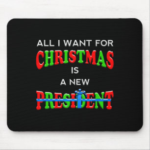 Funny Trump Christmas Anti Biden Voter Men Women M Mouse Mat