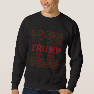 Funny Trump Christmas Ugly Sweater Style