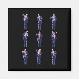 Funny Trump Dance Dancing Like A Felon Vote Trump Magnet