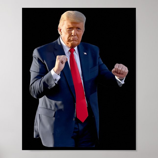 Funny Trump Dance Dancing Like A Felon Vote Trump  Poster (Front)