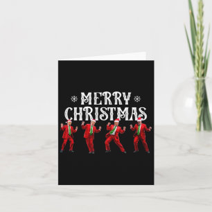 Funny Trump Dance Santa Claus Christmas Xmas Pajam Card