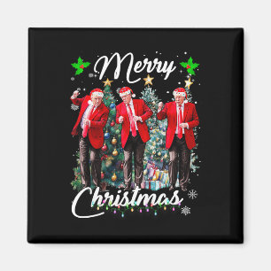 Funny Trump Dance Santa Claus Christmas Xmas Pajam Magnet