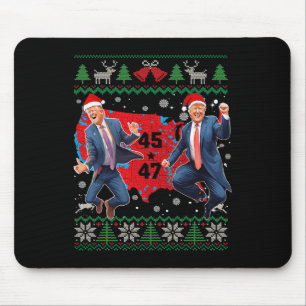 Funny Trump Dance Santa Claus Christmas Xmas Pajam Mouse Mat