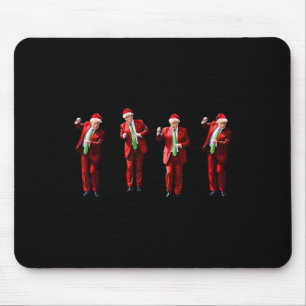 Funny Trump Dance Santa Claus Christmas Xmas Pajam Mouse Mat