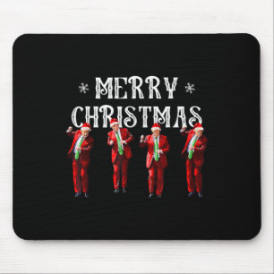 Funny Trump Dance Santa Claus Christmas Xmas Pajam Mouse Mat