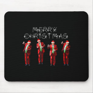 Funny Trump Dance Santa Claus Christmas Xmas Pajam Mouse Mat