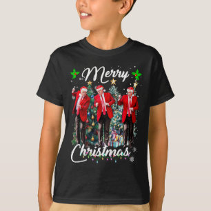 Funny Trump Dance Santa Claus Christmas Xmas Pajam T-Shirt