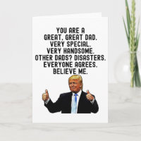 Funny Trump Fathers Day & Birthday Gift For Father