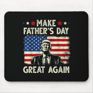 Funny Trump Fathers Day Make Fathers Day Great Aga Mouse Mat