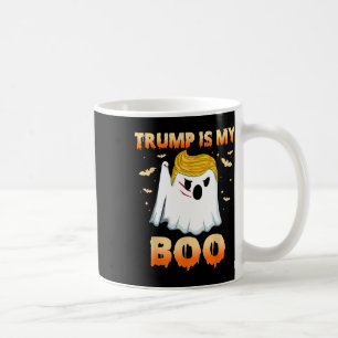 Funny Trump Ghost Halloween Trump Is My Boo Party Coffee Mug