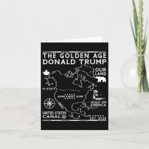 Funny Trump Greenland Panama Canal Canada Mexico G Card