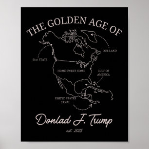 Funny Trump Greenland Panama Canal Canada Mexico G Poster
