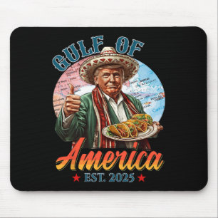 Funny Trump Gulf Of Us America 2025 Funny Graphic Mouse Mat