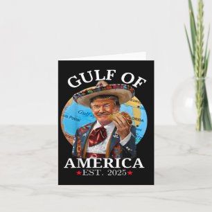 Funny Trump Gulf Of Us America 2025 Trump Card