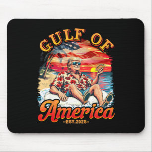 Funny Trump Gulf Of Us America 2025 Trump Merchand Mouse Mat