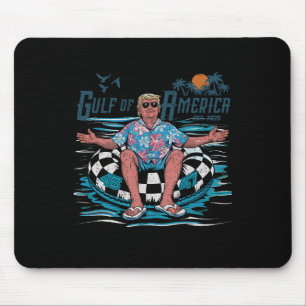 Funny Trump Gulf Of Us America 2025 Trump Merchand Mouse Mat